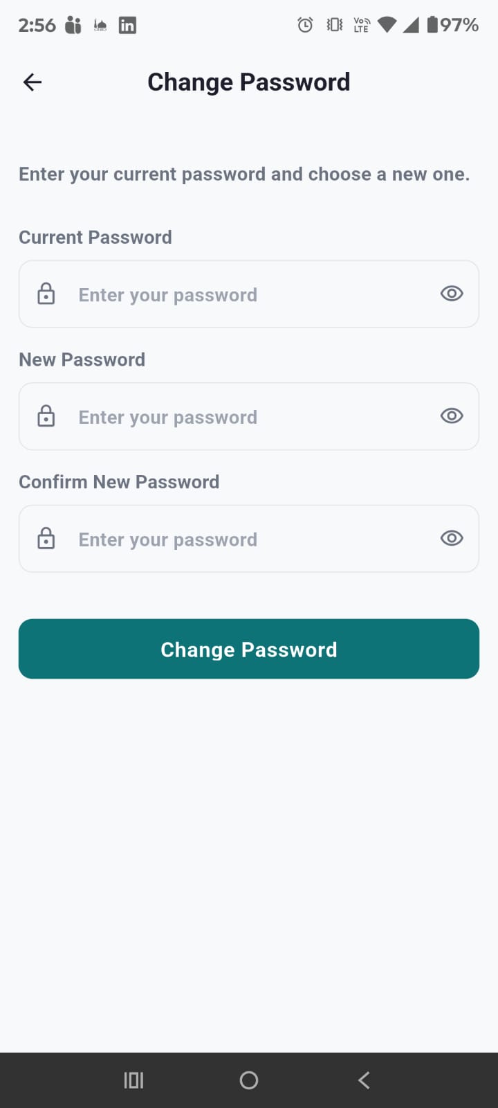 Change Password