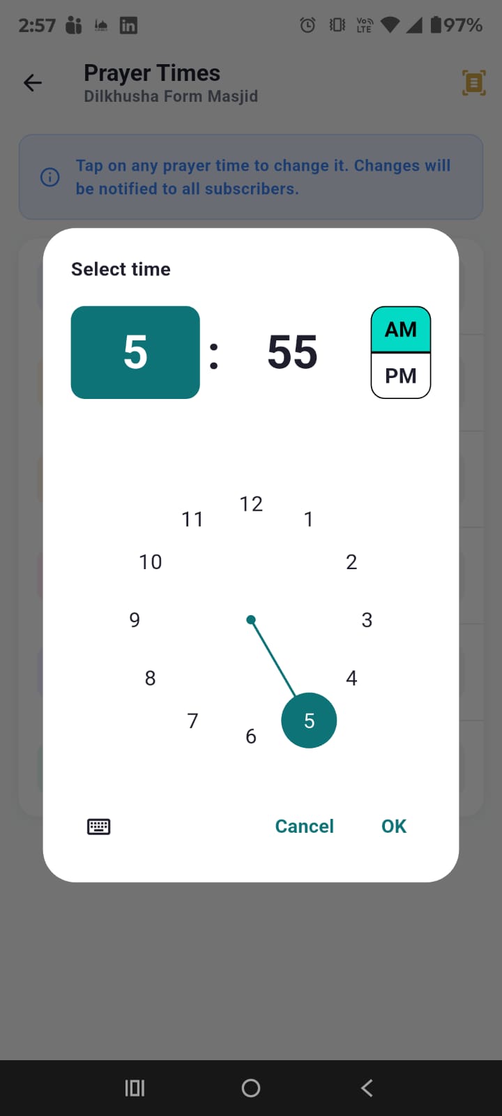 Time Picker